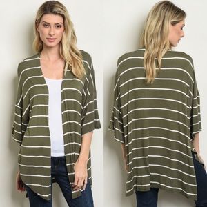 Olive Green Cardigan